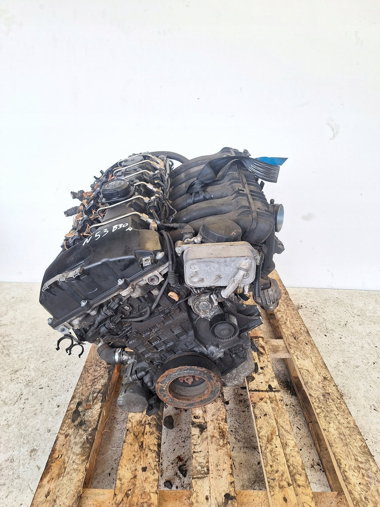 Motor BMW E60 E90 N53B30A 3.0 Benzin Engine Unkomplett