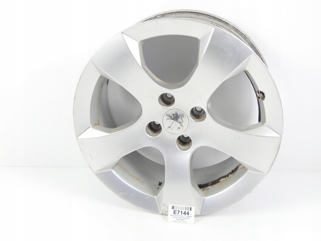 1x Alufelge 17 Zoll 7.5" 4x108 9673738677 Peugeot 3008 Rim Wheel FEL9427217889fg