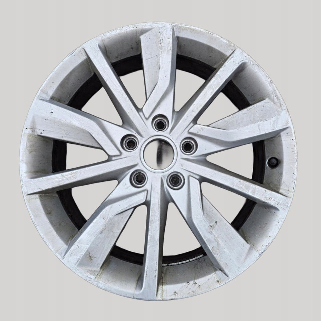 1x Alufelge 17 Zoll 7.0" 5x112 42ET 5H0601025F VW Golf VIII I Rim Wheel FEL3637494607fr