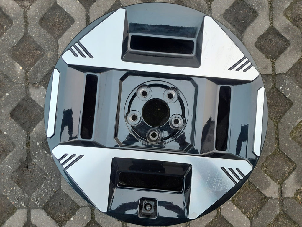 1x Alufelge 19 Zoll 7.5" 5x114.3 50ET Schwarz 52910EV230 Kia I Rim Wheel FEL7844872736ui