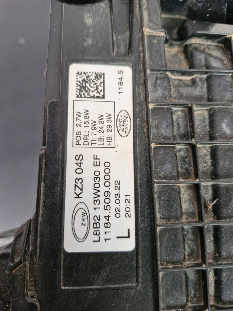 Frontscheinwerfer Land Rover Defender L8B213W030EF Links Scheinwerfer Headlight SCH2789322872zz