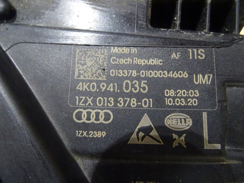 Frontscheinwerfer Audi A6 C8 4K0941035 Full LED Links Scheinwerfer Headlight SCH9789468124lk