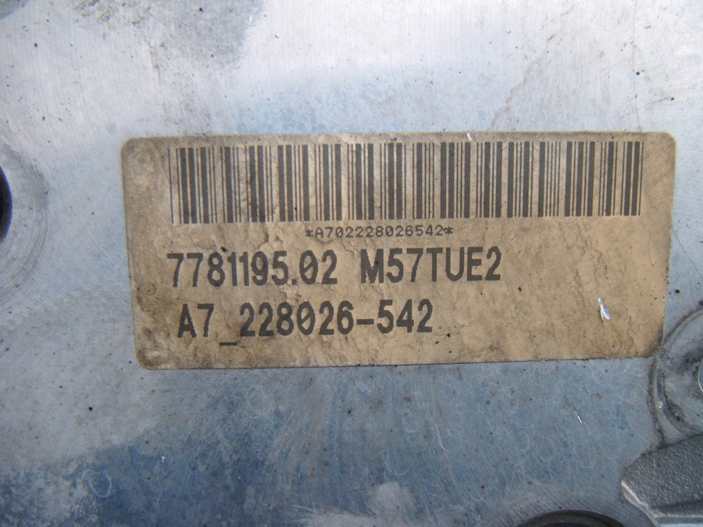 Motor BMW 7 E65 M57TUE2 3.0 231PS 170kW 2005 Diesel Engine Unkomplett