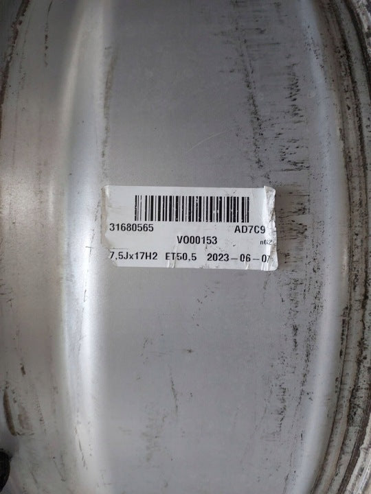 1x Alufelge 17 Zoll 31680565 Volvo Xc40 Rim Wheel FEL2679363924pv