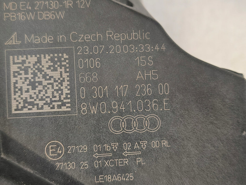 Frontscheinwerfer Audi A4 8W0941036E LED Rechts Scheinwerfer Headlight SCH5252568981ie