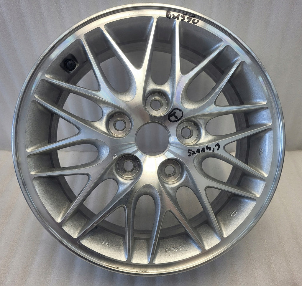 1x Alufelge 15 Zoll 6.0" 5x114.3 50ET Matt Silber 5X1143 Mazda Premacy Rim Wheel