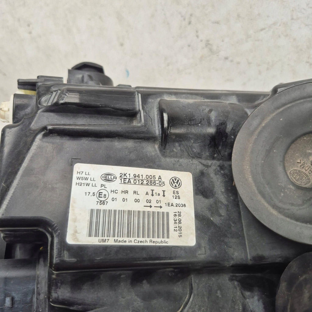Frontscheinwerfer VW Caddy 2K1941005A Ein Stück (Rechts oder Links) Headlight SCH3461745947wh