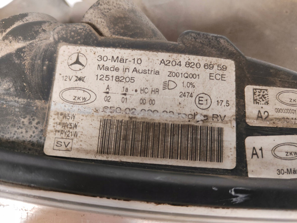 Frontscheinwerfer Mercedes-Benz X204 A2048206859 Xenon Rechts oder Links SCH9811647780tz