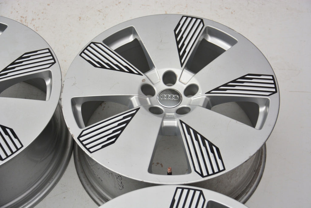 4x Alufelge 19 Zoll 8.5" 5x112 36ET Glanz Silber 4KE601025Q Audi Rim Wheel FEL6662462869dj