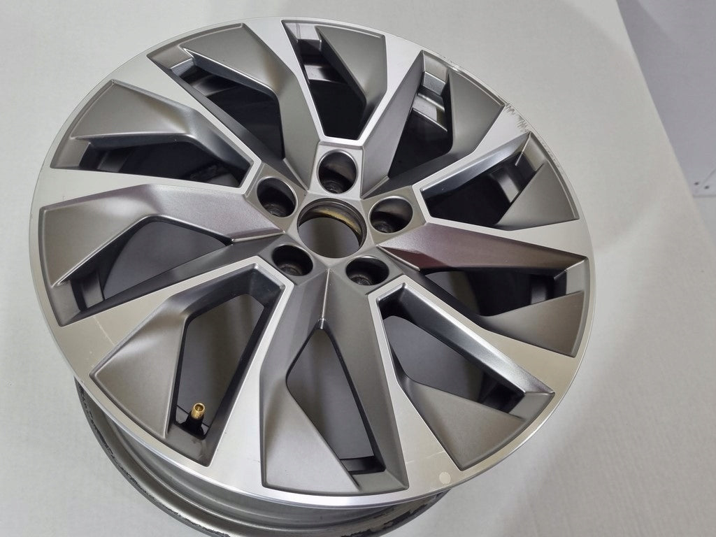 1x Alufelge 16 Zoll 7.0" 5x100 46ET 6V0601025B Skoda Fabia Iii Rim Wheel