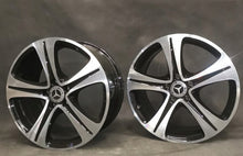 Laden Sie das Bild in den Galerie-Viewer, 4x Alufelge 18 Zoll 8.0" 5x112 43ET Glanz Silber A2134011400 Mercedes-Benz W213 FEL3789708026et