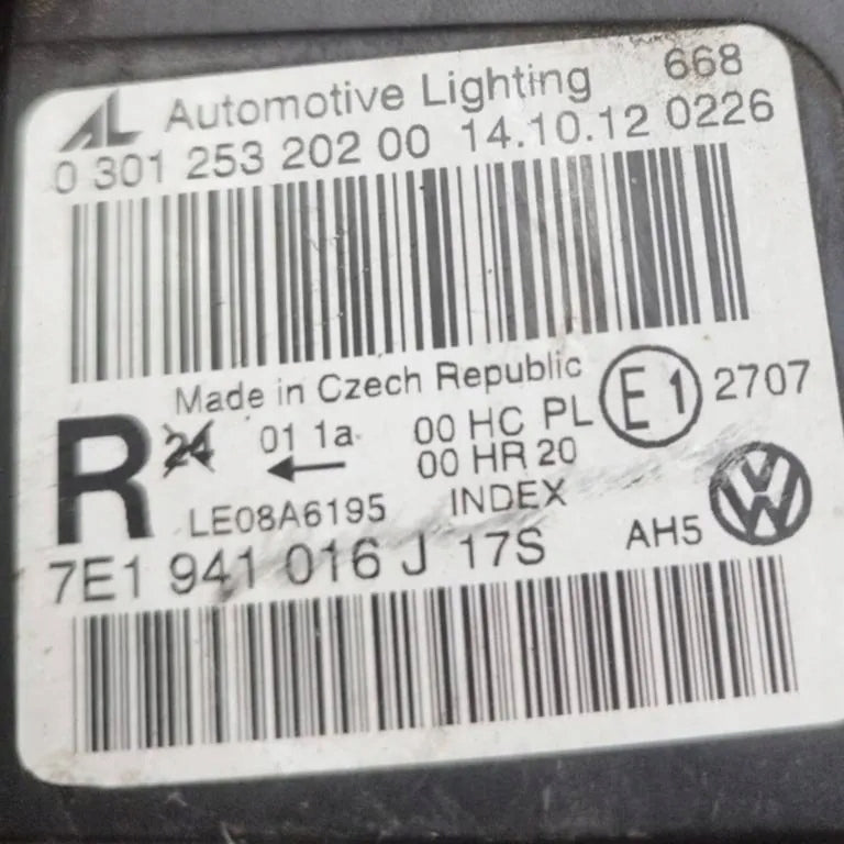 Frontscheinwerfer VW Transporter V LE08A6195 Links Scheinwerfer Headlight SCH5854138707qf