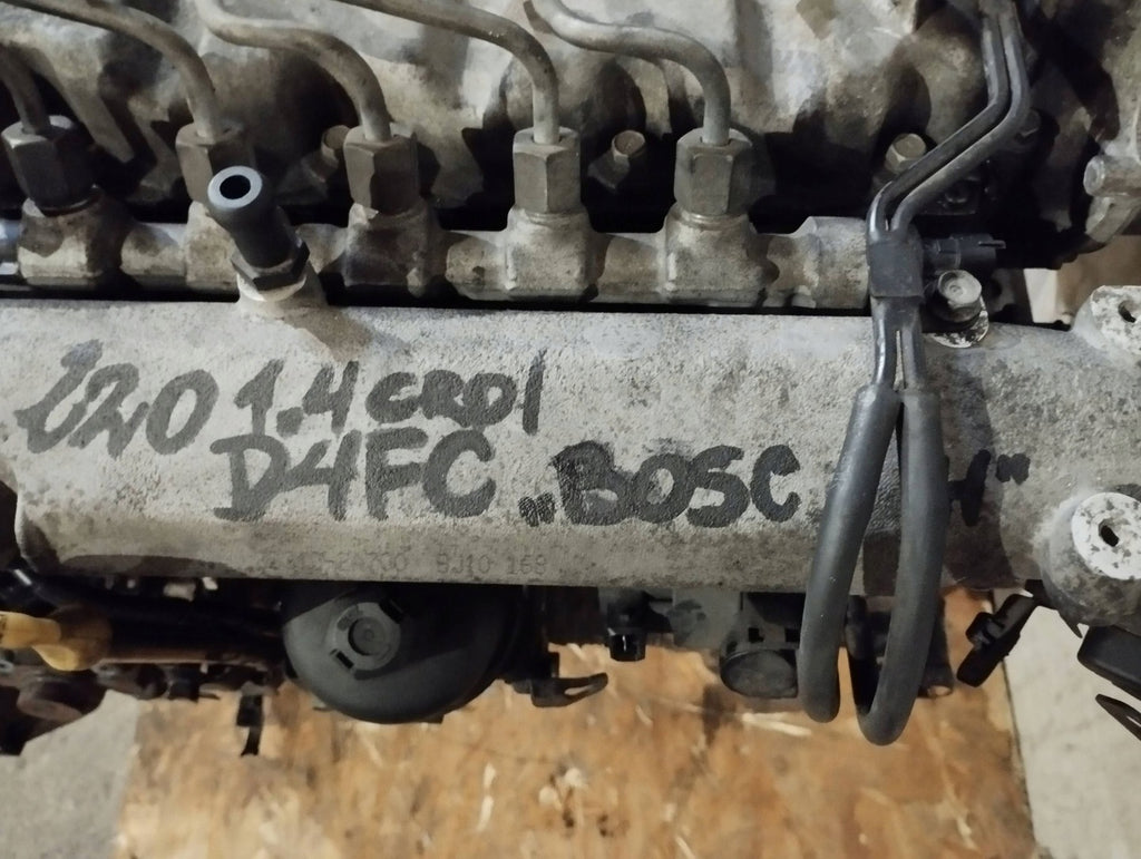 Motor Hyundai I20 D4FC 1.4 CRDI 139TKm 2014 Diesel Engine Komplett
