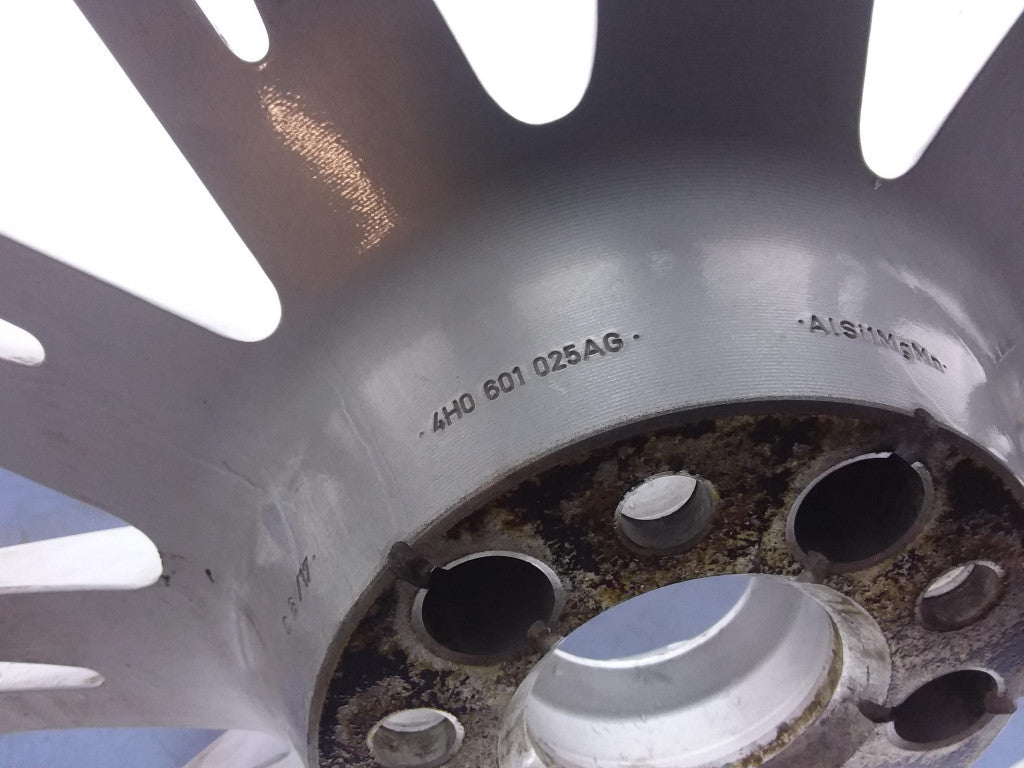 1x Alufelge 20 Zoll 9.0" 5x112 37ET Glanz Silber 4H0601025AG Audi Rim Wheel FEL5431512514bc