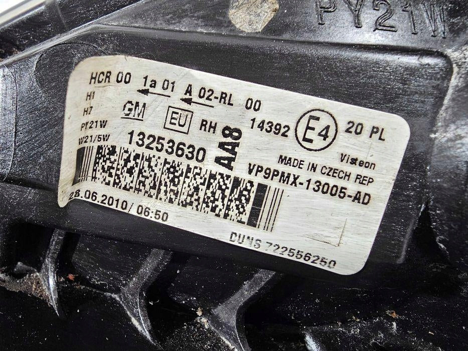 Frontscheinwerfer Opel Meriva B 13253630 Rechts Scheinwerfer Headlight SCH2456760617ut