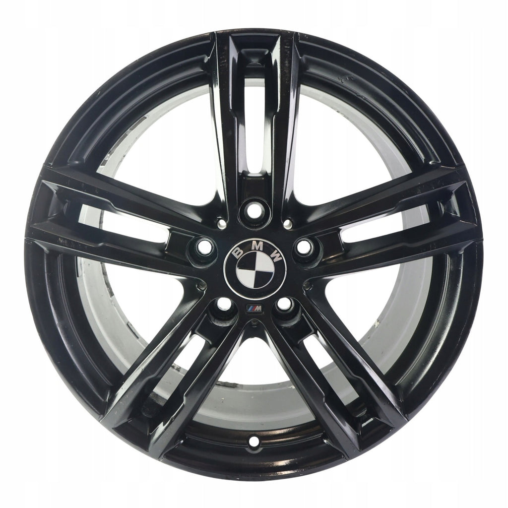 1x Alufelge 18 Zoll 8.0" 5x120 52ET Glanz Schwarz 8074186 8009703 BMW 1 F21 F20 FEL7880700650xc