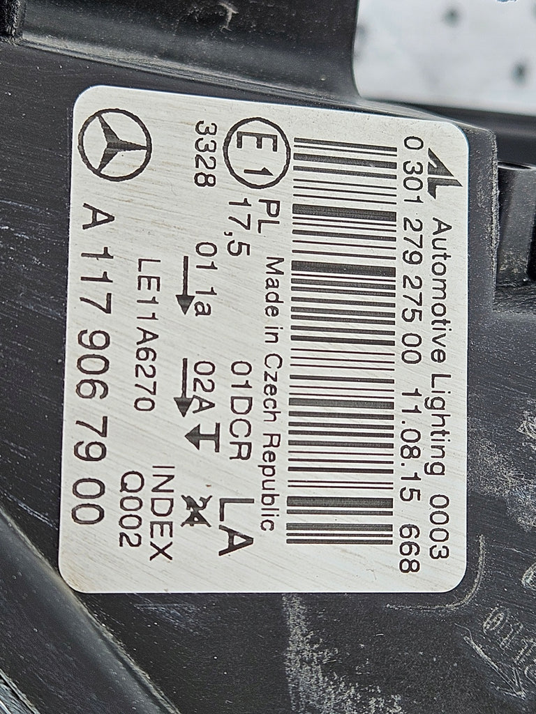 Frontscheinwerfer Mercedes-Benz Cla 1179067900 030127927500 Xenon Links SCH5358440272oc