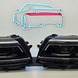 Frontscheinwerfer VW Tiguan 5NB941082 5NB941081 Full LED Ein Satz Headlight SCH8628167525tn