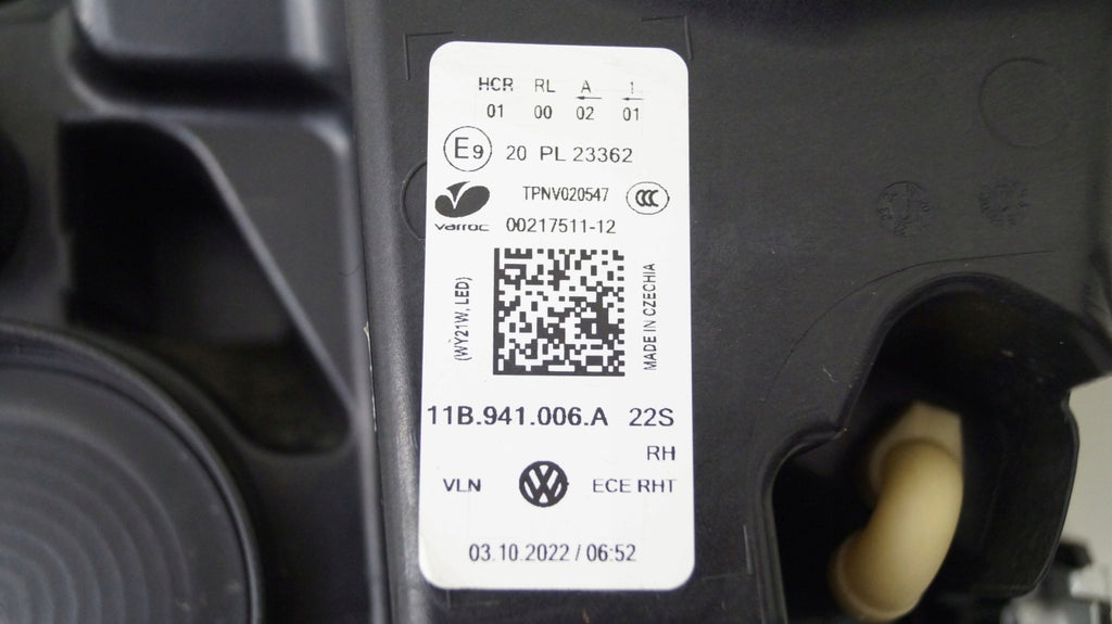 Frontscheinwerfer VW Id.4 11B941006A Rechts Scheinwerfer Headlight SCH7245495463sy