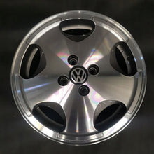 Load image into Gallery viewer, 1x Alufelge 15 Zoll 6.0" 4x100 35ET Glanz Silber 191601025 VW Golf Ii Rim Wheel FEL7469122438rz