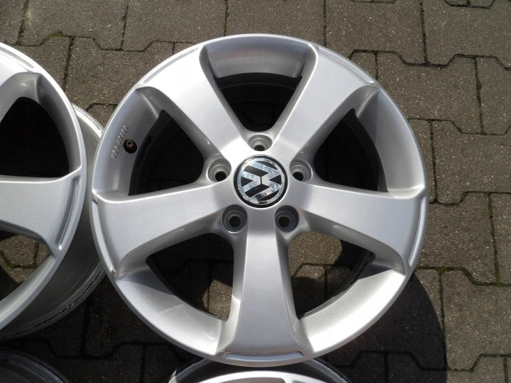 4x Alufelge 16 Zoll 6.0" 5x112 30ET VW Rim Wheel FEL7453255236pt