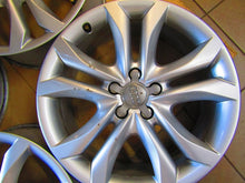 Laden Sie das Bild in den Galerie-Viewer, 4x Alufelge 19 Zoll 7.0" 5x112 37ET Glanz Silber 8R0601025AL Audi Q5 Rim Wheel FEL4785614236cq