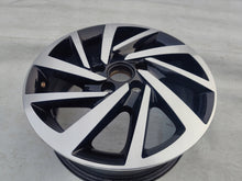 Load image into Gallery viewer, 1x Alufelge 16 Zoll 6.0" 5x112 50ET Glanz Schwarz 2K5601025R VW Caddy Iv FEL5752018854nt