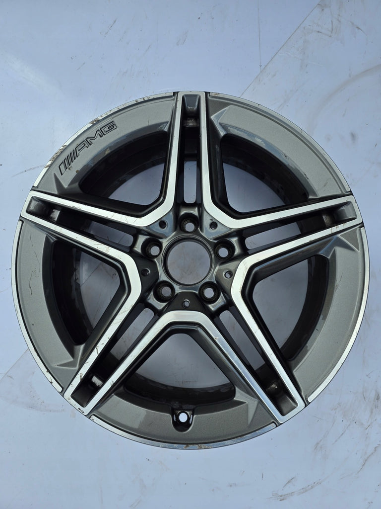 1x Alufelge 18 Zoll 7.5" 5x112 49ET A1774011500 Mercedes-Benz Amg Mg Rim Wheel FEL9787458779mv