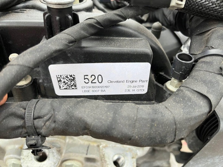 Motor Ford Fiesta II Fbd LB5E-6007-BA 2.3 97PS 71kW 2019 Benzin Engine Komplett MOT6004739522qa
