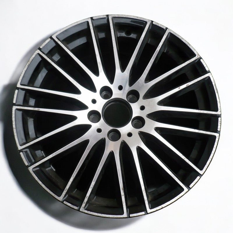 1x Alufelge 18 Zoll 7.5" 5x112 40ET Glanz A2064014900 Mercedes-Benz Rim Wheel