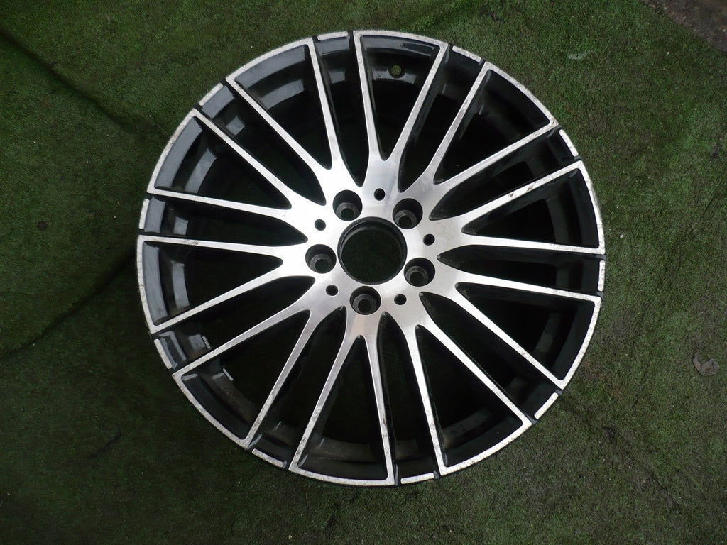 1x Alufelge 18 Zoll 7.5" 5x112 40ET Glanz A2064014900 Mercedes-Benz Rim Wheel