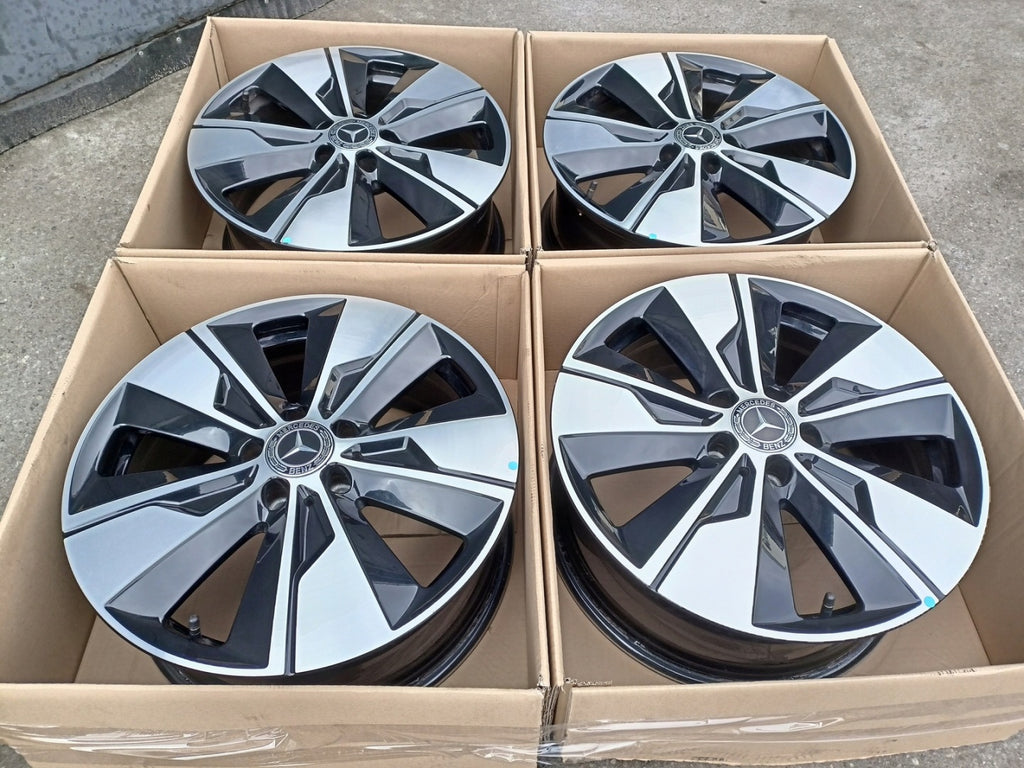 4x Alufelge 18 Zoll 7.5" 5x112 52ET A4474015500 Mercedes-Benz Vito W447 FEL4367163986as