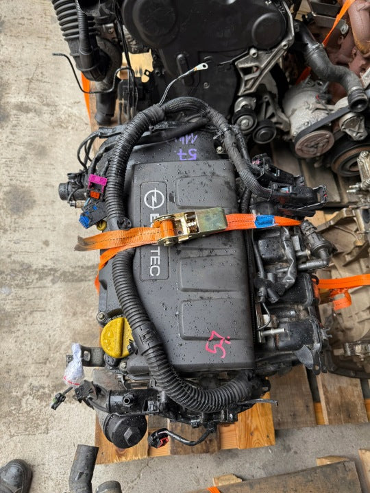 Motor Opel Astra Corsa B14XEL 1.4 125TKm Benzin Engine Komplett MOT5602882509ou