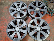 Load image into Gallery viewer, 4x Alufelge 16 Zoll 7.0" 5x112 43ET Glanz Silber A2044011102 Mercedes-Benz W204 FEL9360892844kk