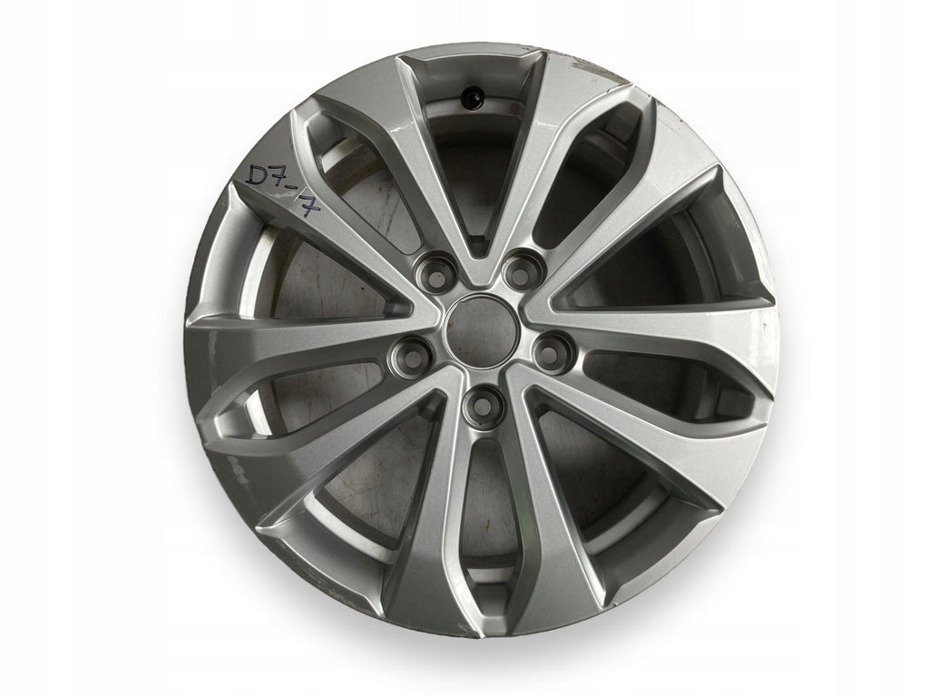 1x Alufelge 16 Zoll 6.5" 5x114.3 44ET 403005287R, 403008128R Renault Espace