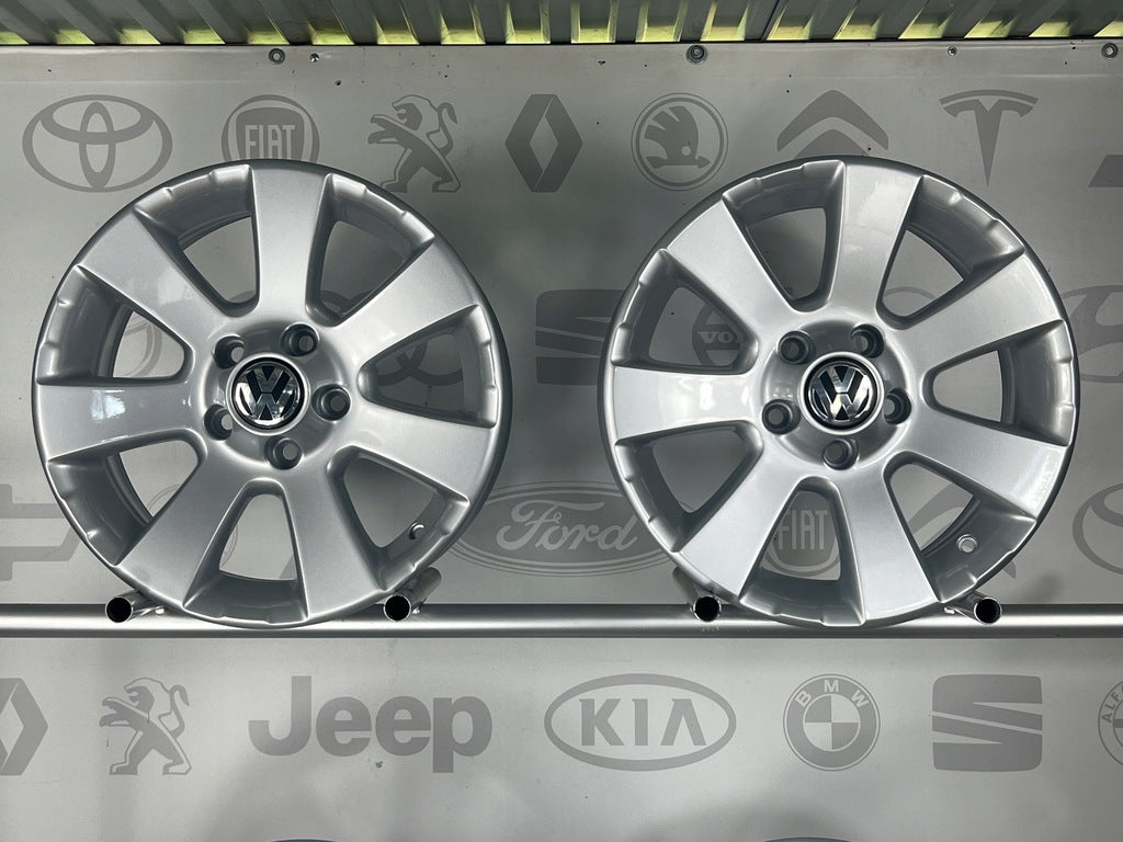 4x Alufelge 16 Zoll 6.5" 5x112 33ET 5N0601025A VW Tiguan Rim Wheel FEL7040025299gt