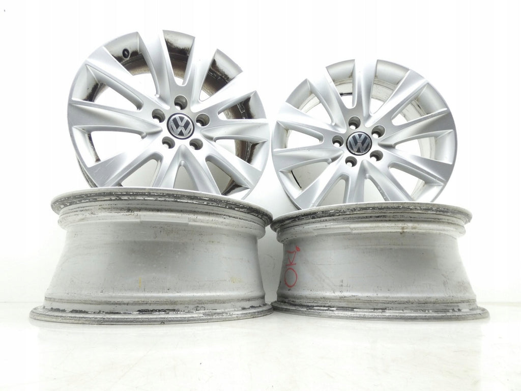 4x Alufelge 17 Zoll 7.0" 5x112 43ET Silber 5N0601025M VW Tiguan Rim Wheel FEL3924425358qc