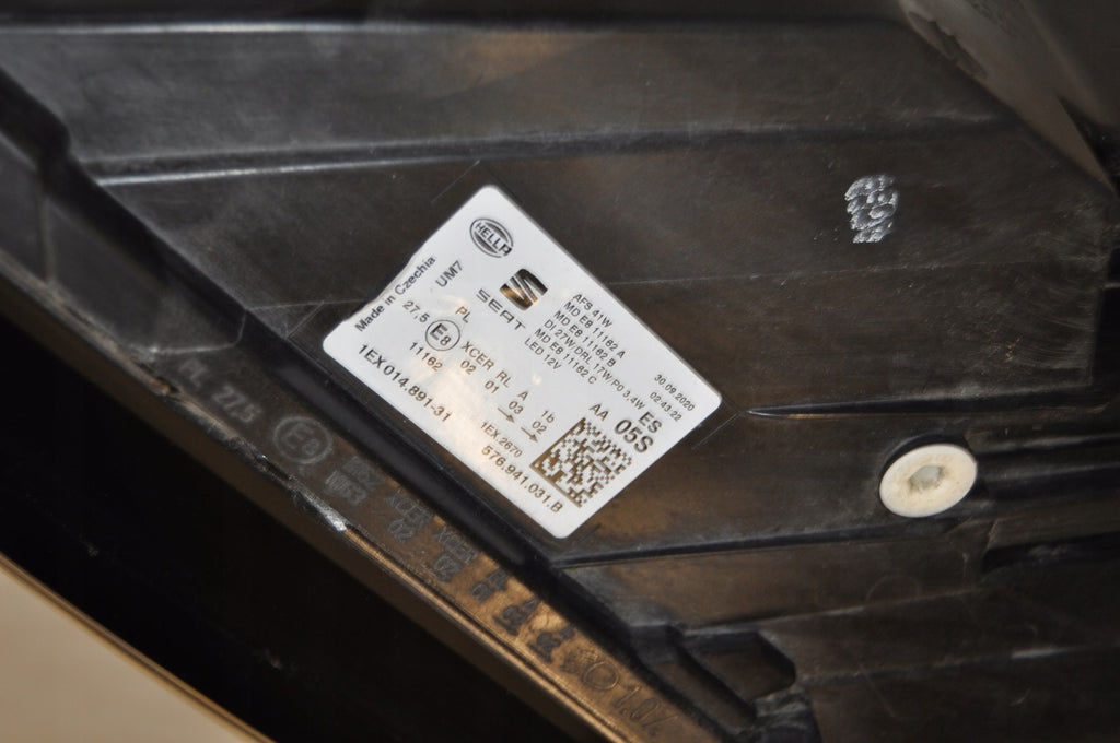 Frontscheinwerfer Seat Ateca 576941031B Full LED Links Scheinwerfer Headlight