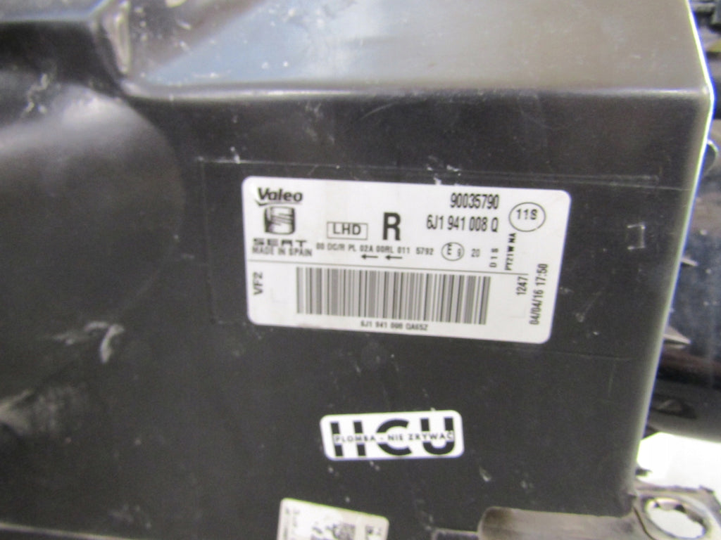 Frontscheinwerfer Seat Ibiza IV 6J1941008Q Xenon Rechts Scheinwerfer Headlight SCH5399423745hg