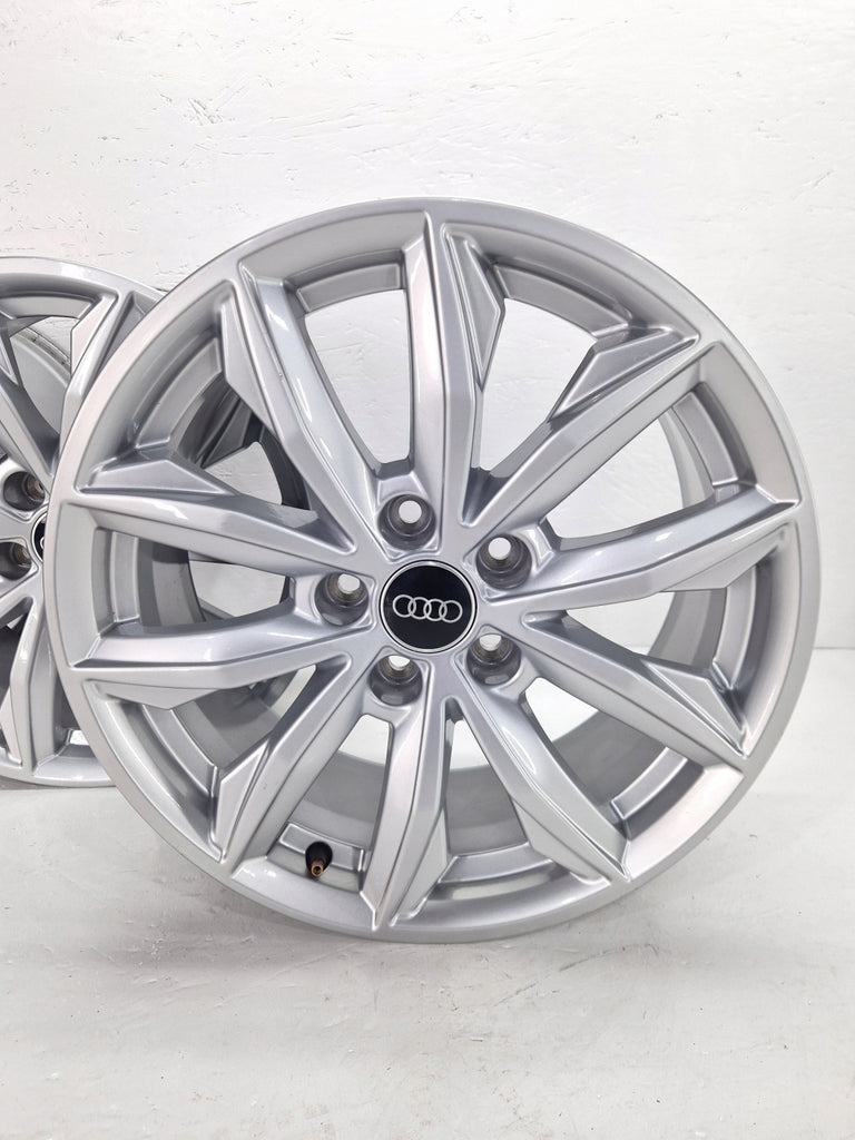 4x Alufelge 17 Zoll 7.0" 5x112 34ET Glanz Silber Audi Rim Wheel FEL9760751492or
