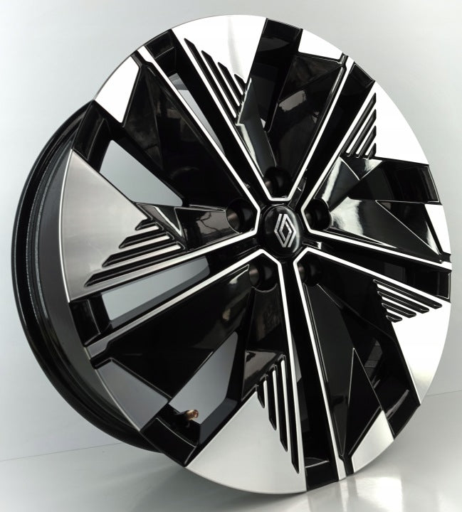 4x Alufelge 19 Zoll 7.5" 5x114.3 46ET 403002266R Renault E-Tech Rim Wheel FEL3147678122kv