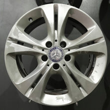 Laden Sie das Bild in den Galerie-Viewer, 4x Alufelge 17 Zoll 7.0" 5x112 48 5ET Matt Silber Mercedes-Benz W205 W204 FEL5740790270ey