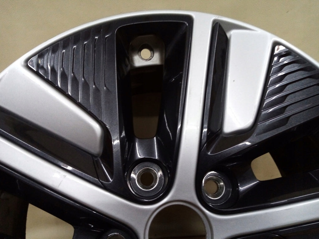 1x Alufelge 16 Zoll 6.5" 5x114.3 45ET Glanz Graphit 52910-G5500 Kia Niro Mg