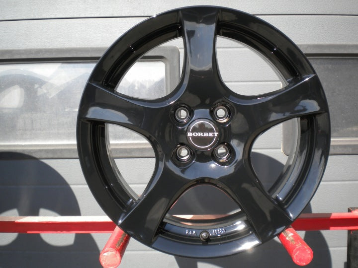 1x Alufelge 16 Zoll 6.5" 4x100 38ET 49489 Rim Wheel FEL5689633290vm