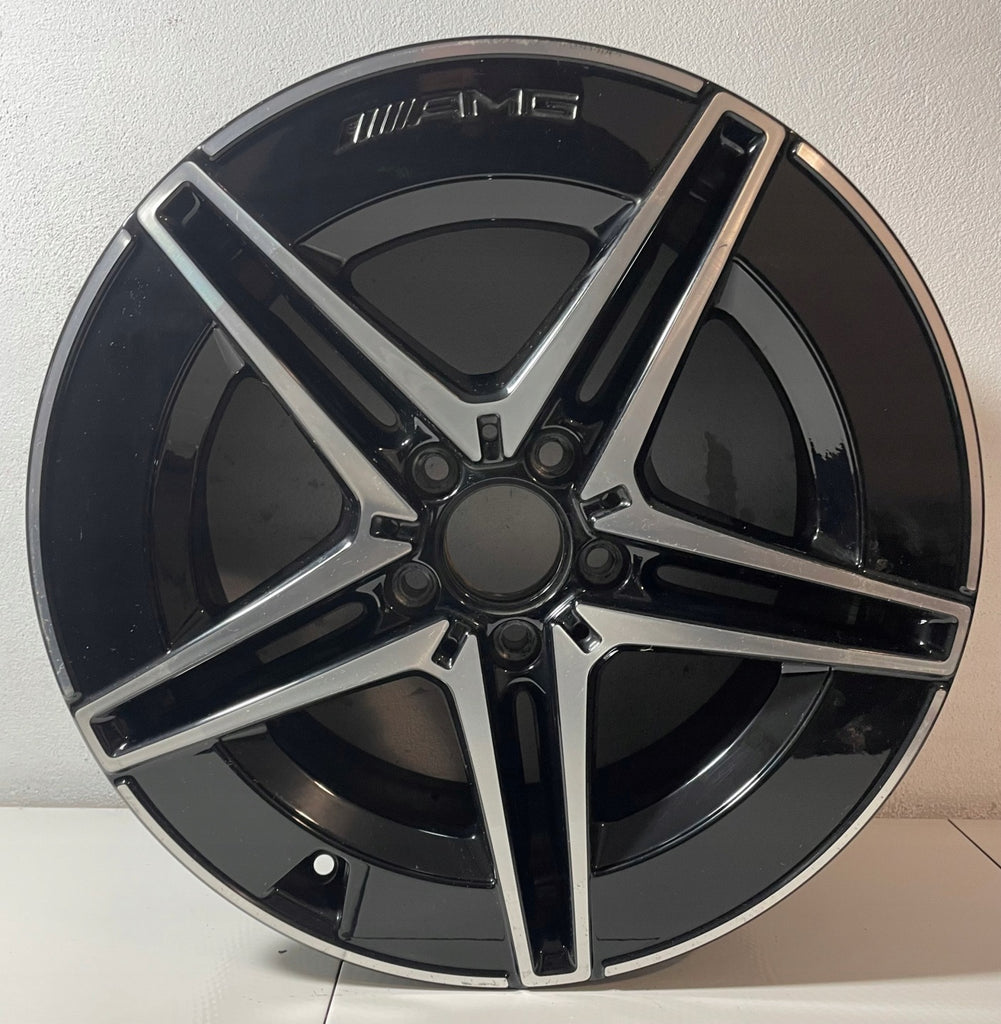 1x Alufelge 18 Zoll 9.0" 5x112 58ET Glanz Graphit A2064016600 Mercedes-Benz W206 FEL1460096275vd