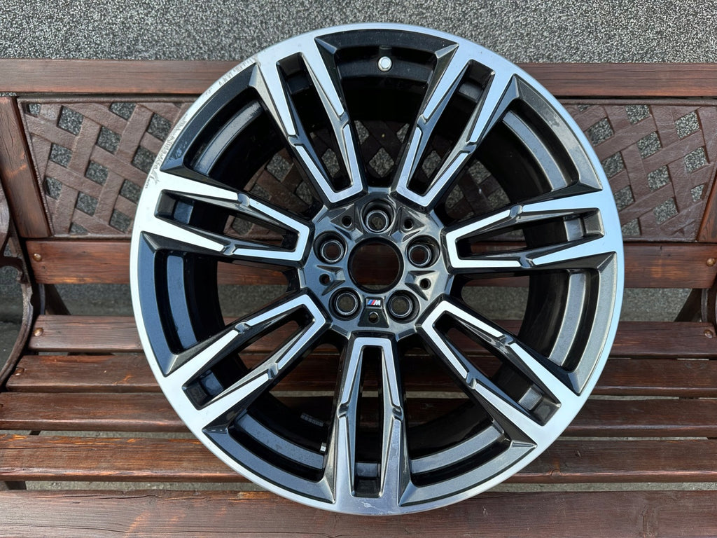 1x Alufelge 19 Zoll 8.5" 5x112 29ET Glanz Graphit 5A324E0 BMW 5 Mg Rim Wheel FEL1873016599lv