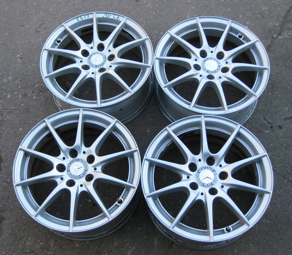 4x Alufelge 16 Zoll 7.0" 5x112 43ET A2044015702 Mercedes-Benz Rim Wheel FEL9464040821tf