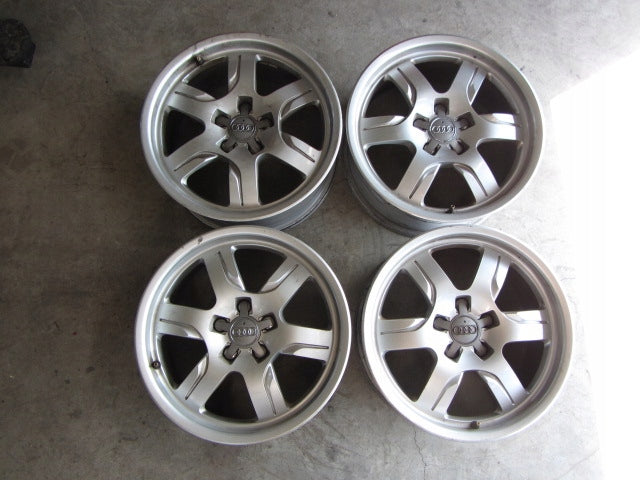 4x Alufelge 17 Zoll 7.5" 5x112 Audi Rim Wheel FEL3457056461bw