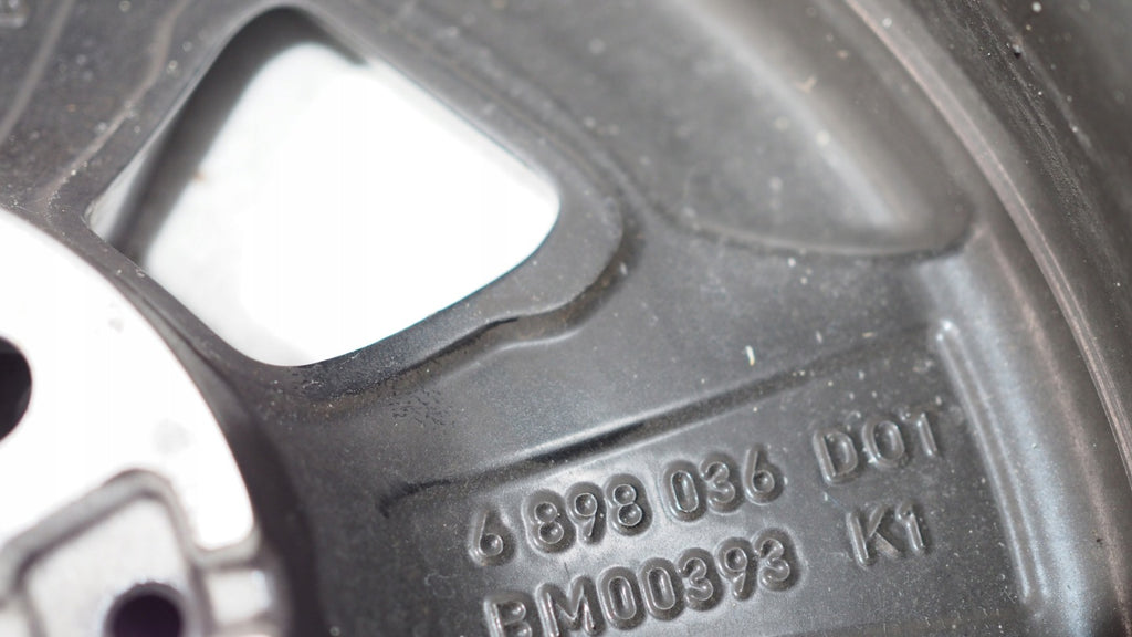 1x Alufelge 17 Zoll 7.5" 5x112 43ET Glanz Grau 6898036 BMW Rim Wheel FEL2897361595uh