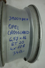 Laden Sie das Bild in den Galerie-Viewer, 1x Alufelge 16 Zoll 7.0" 5x105 41ET 39007897 Opel Astra K Rim Wheel FEL6859751548mk